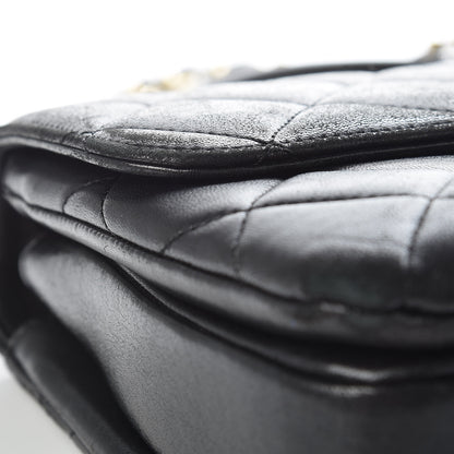 Chanel Lambskin Quilted Small Trendy CC Dual Handle Flap Bag Black 16 of 17