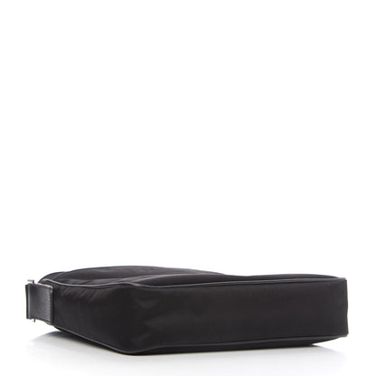 Prada Nylon Saffiano Flat Messenger Bag Black 4 of 10