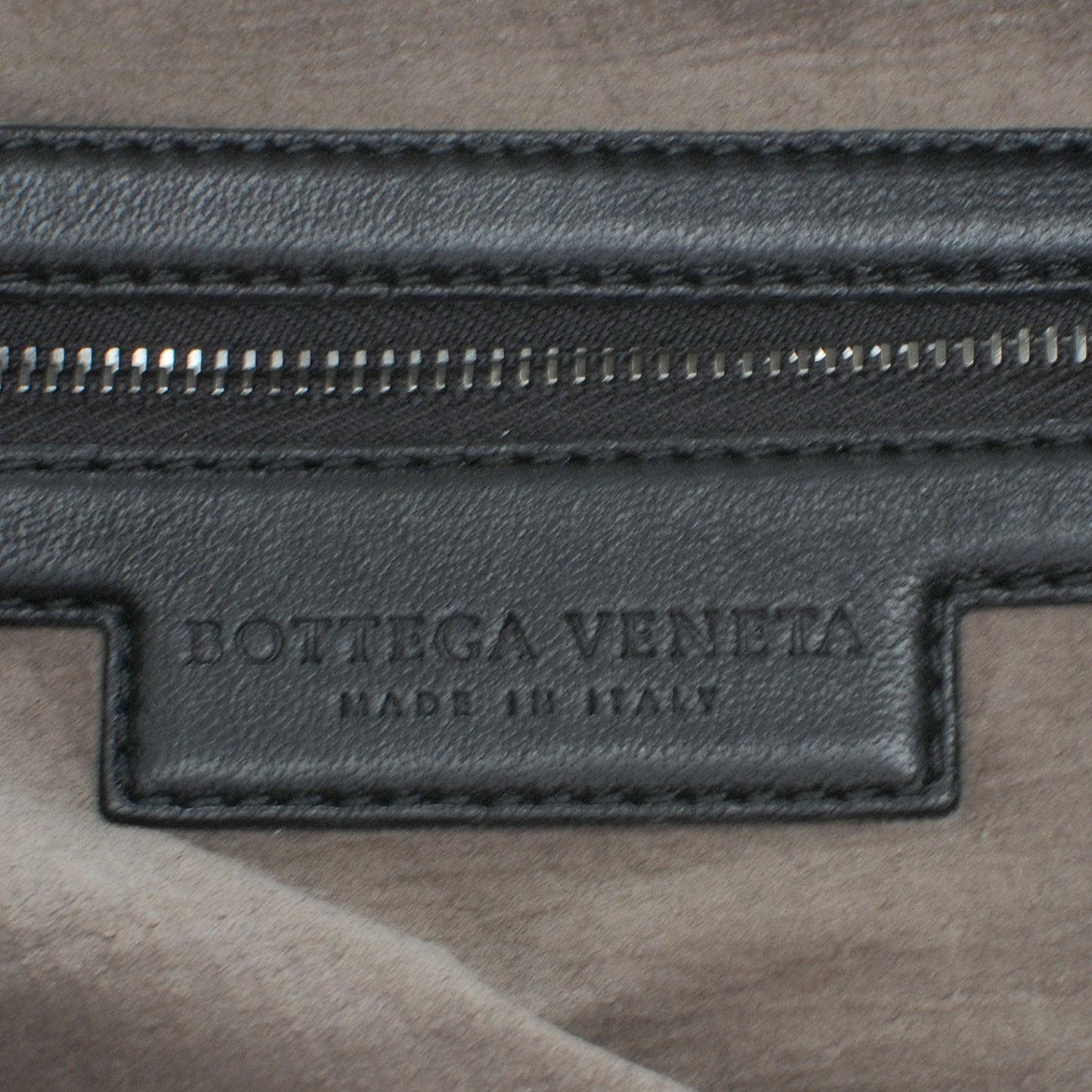 Nappa Intrecciato Large Veneta Nero Black