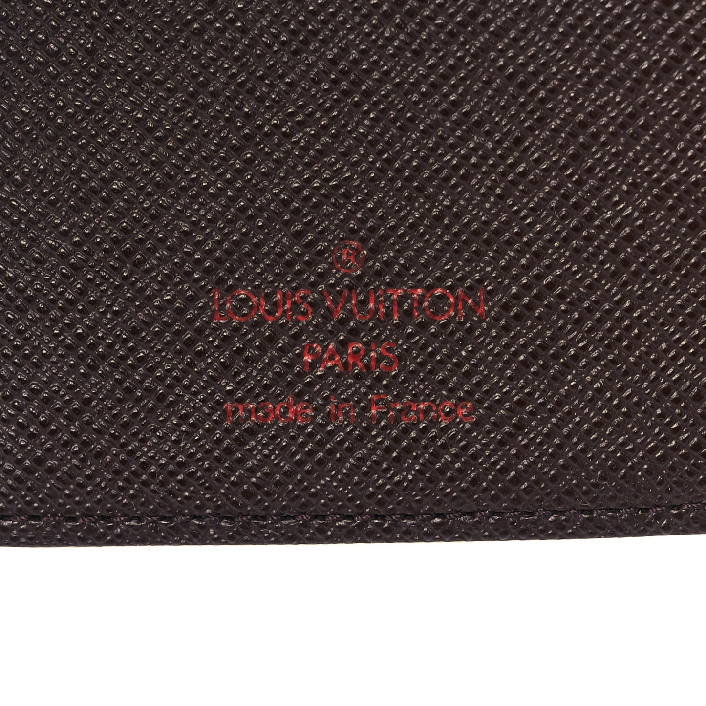 Damier Ebene Mini Agenda Cover
