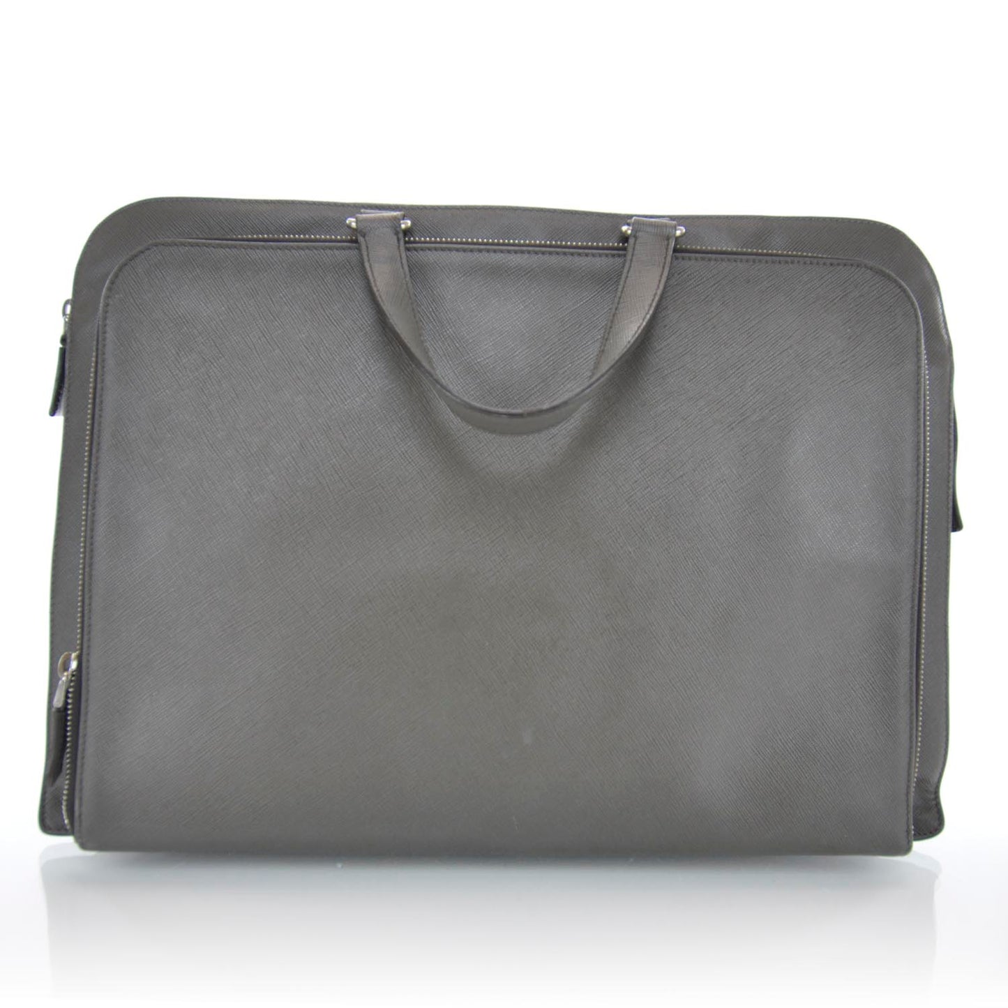 Saffiano Briefcase Grey