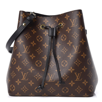 Louis Vuitton Monogram Neonoe MM Black 1 of 9
