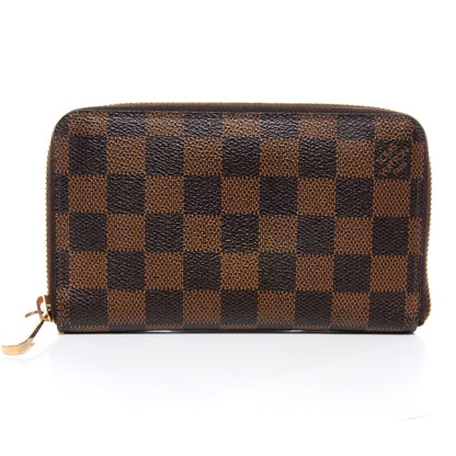 Louis Vuitton Damier Ebene Zippy Compact Wallet 1 of 8