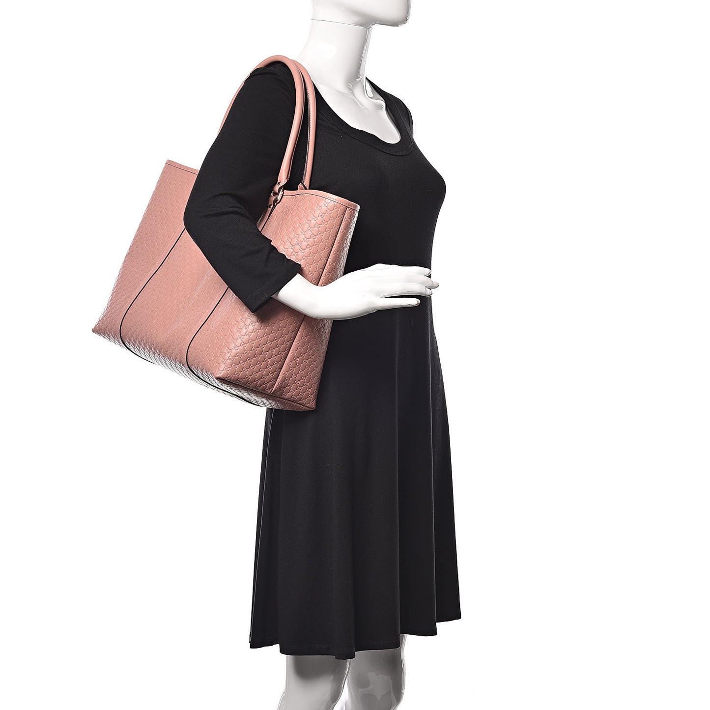 Microguccissima Large Joy Tote Soft Pink