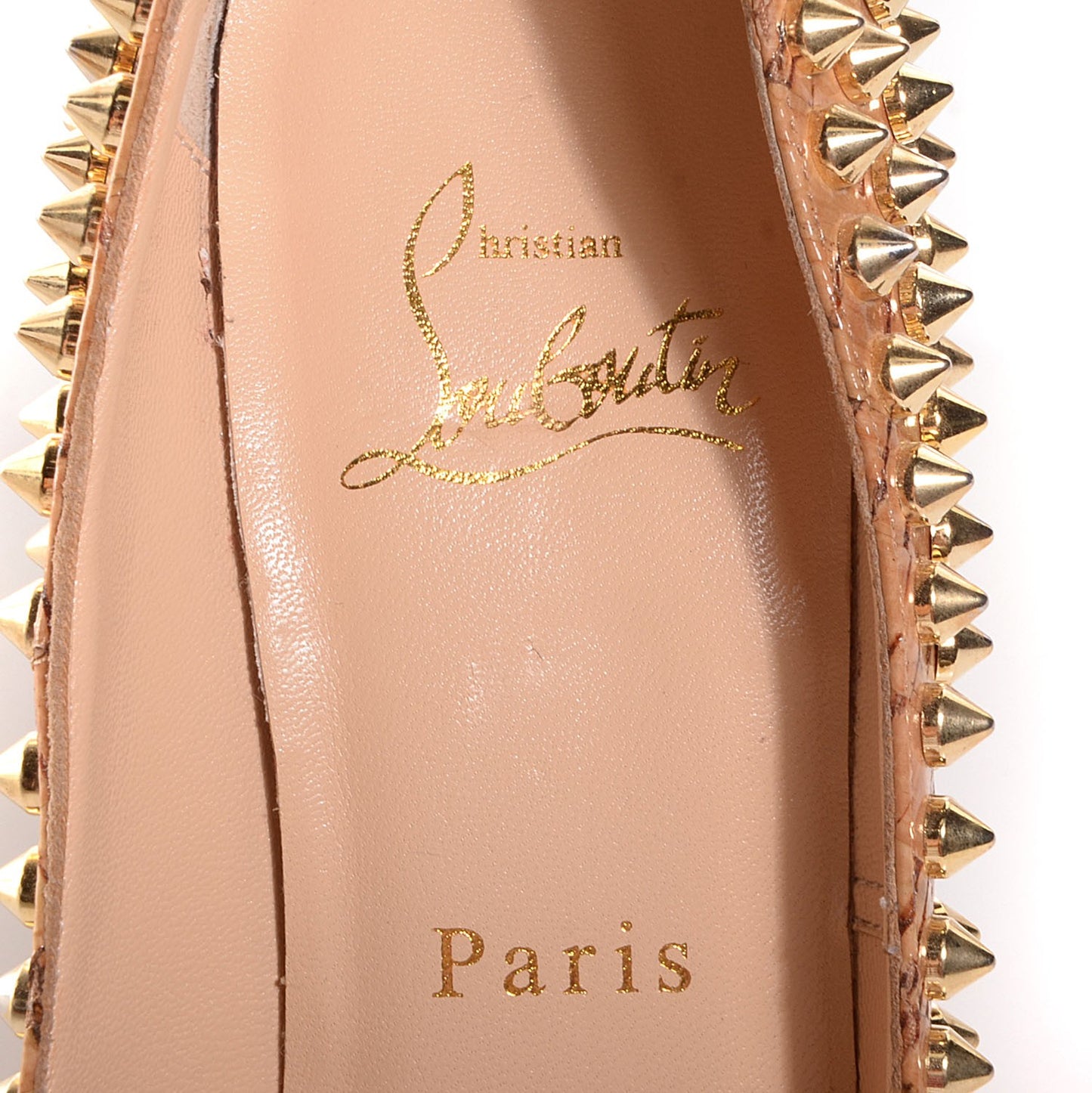 Cork Alti Spikes 160 Pumps 35 Natural Gold