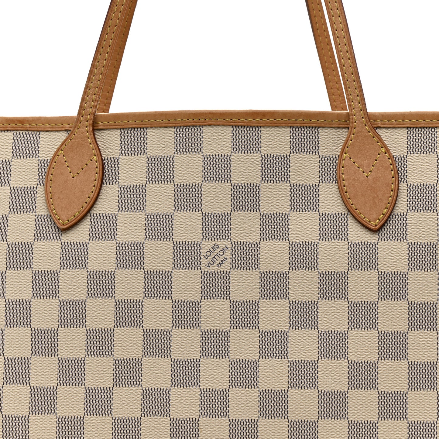 Damier Azur Neo Neverfull MM Rose Ballerine