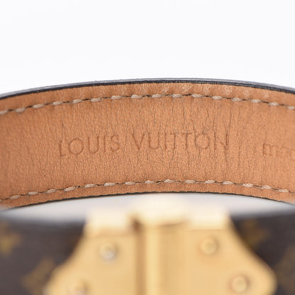 Louis Vuitton Monogram Lockit Bracelet 17 Black 7 of 9