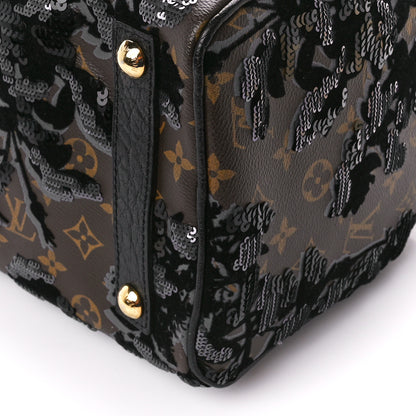 Louis Vuitton Monogram Fleur De Jais Sequins Speedy 30 11 of 13