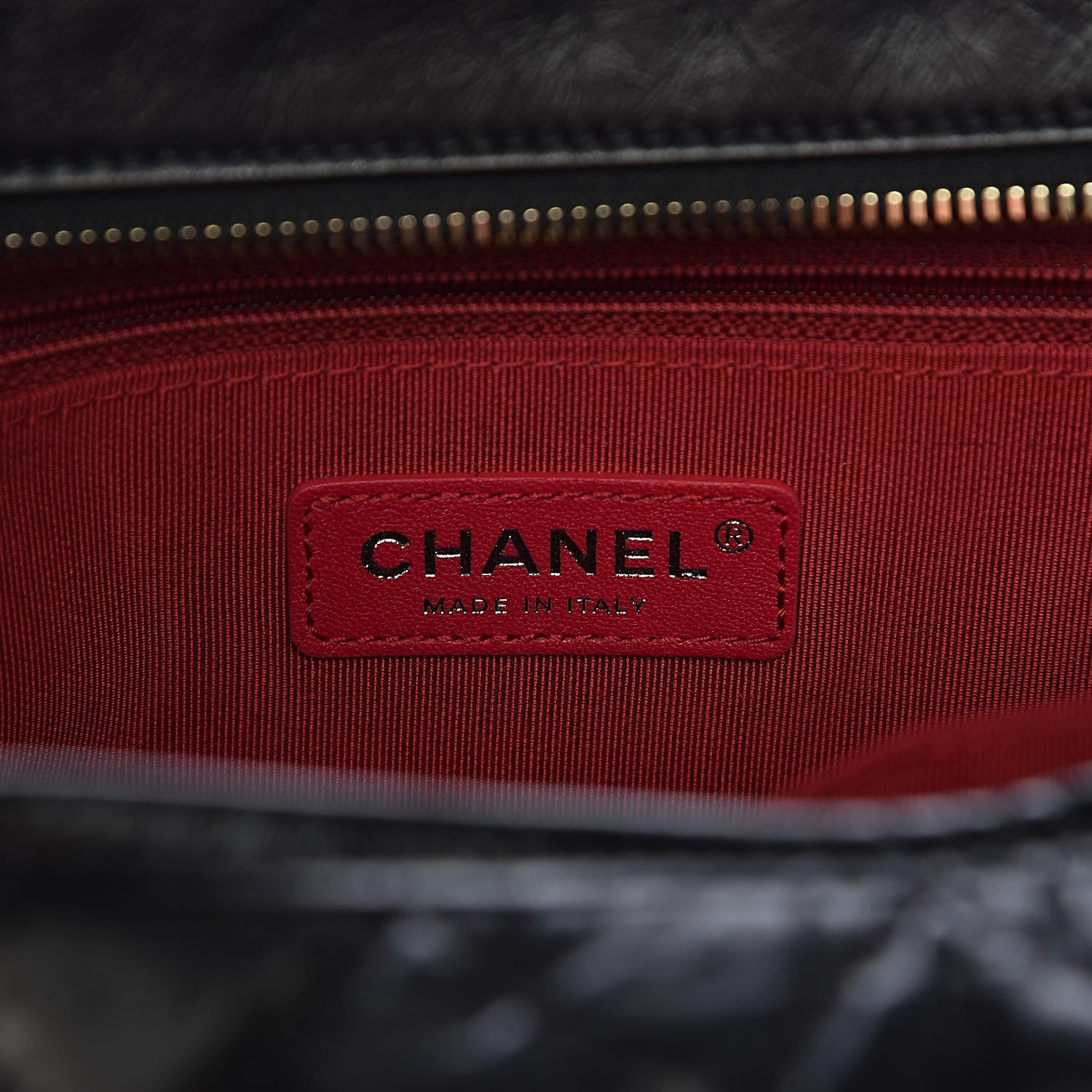 Chanel Aged Calfskin Quilted Large Gabrielle Hobo Black 6 of 11
