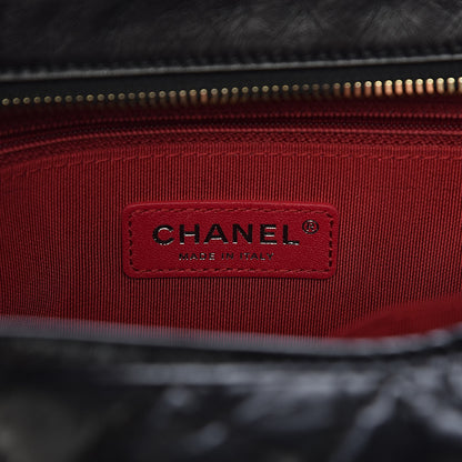 Chanel Aged Calfskin Quilted Large Gabrielle Hobo Black 6 of 11