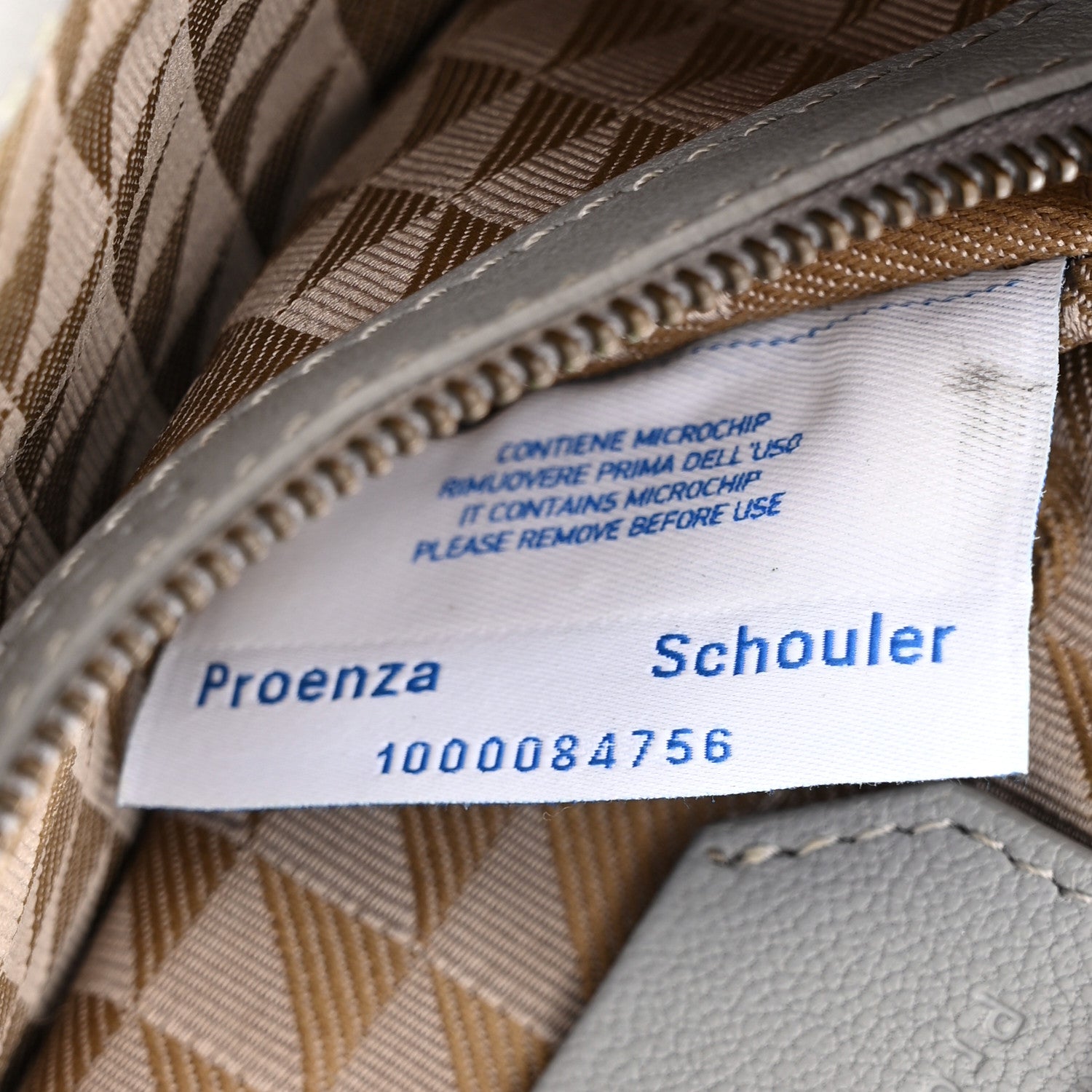 Proenza Schouler Lambskin Medium PS1 Satchel Dove Grey 9 of 12