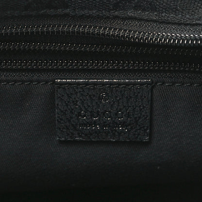 Gucci GG Monogram Small Web Handle Bucket Tote Black 6 of 9