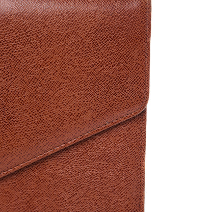 MCM Grained Calfskin Satchel Cognac 11 of 14