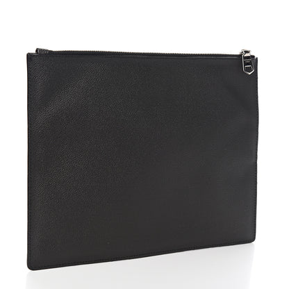Givenchy Textured Coated Canvas Bambi Print Medium Cosmetic Pouch Black 2 of 7