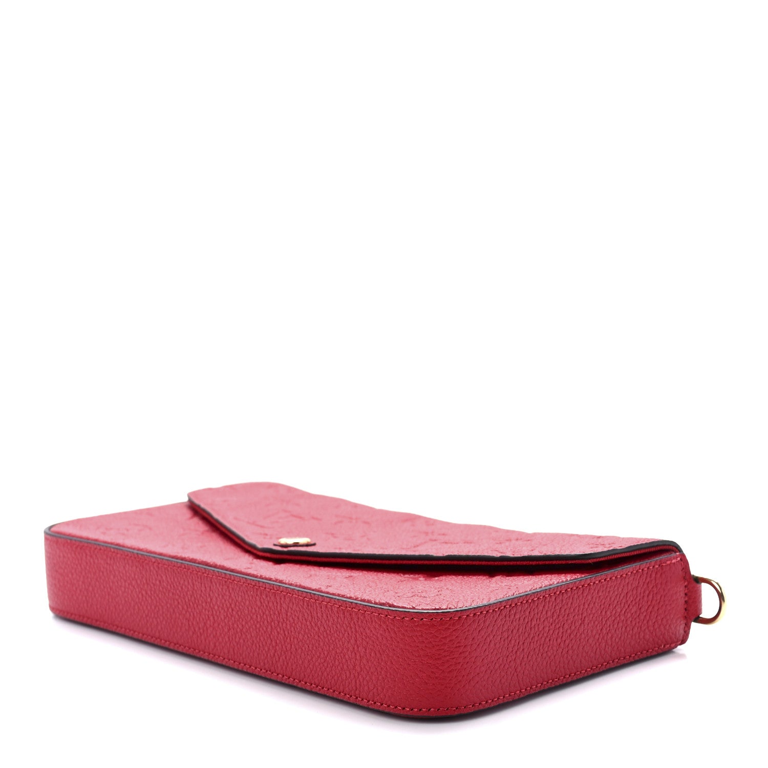 Louis Vuitton Empreinte Pochette Felicie Chain Wallet Scarlet 11 of 13