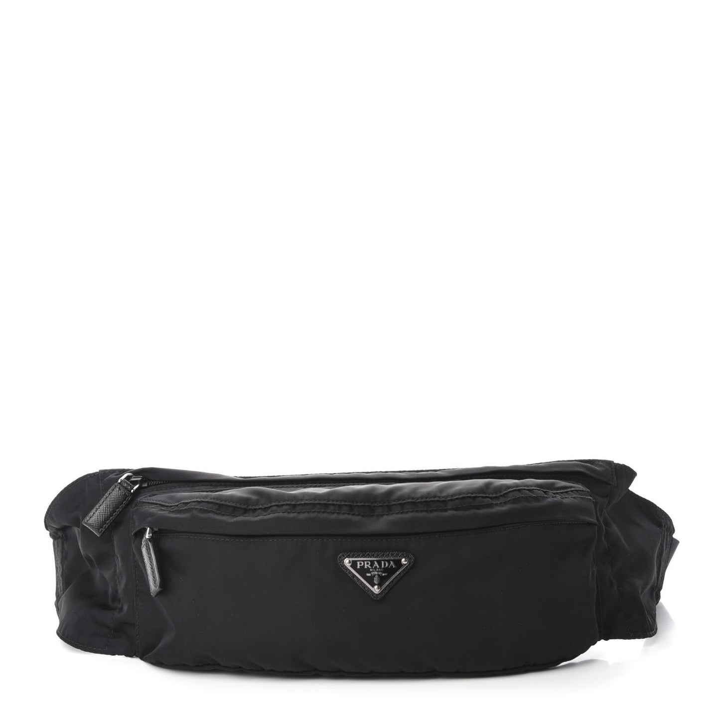 Tessuto Nylon Montagna Belt Bag Black