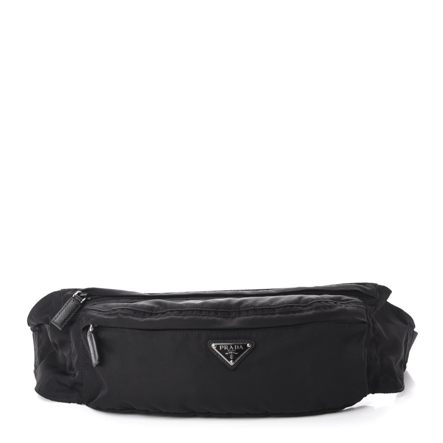Prada Tessuto Nylon Montagna Belt Bag Black 1 of 10