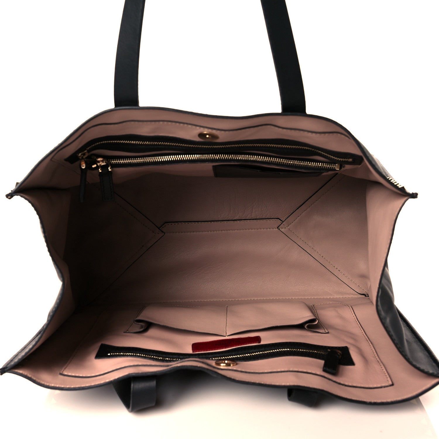 Valentino Garavani Nappa Medium Rockstud Soft Tote Black 5 of 9