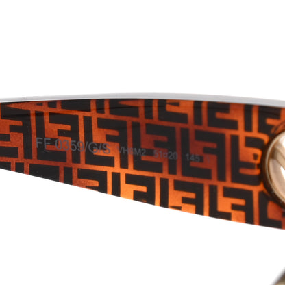 Fendi Acetate F is Fendi 51mm Cat Eye Sunglasses FF 0359/S Tortoise Camouflage 9 of 13