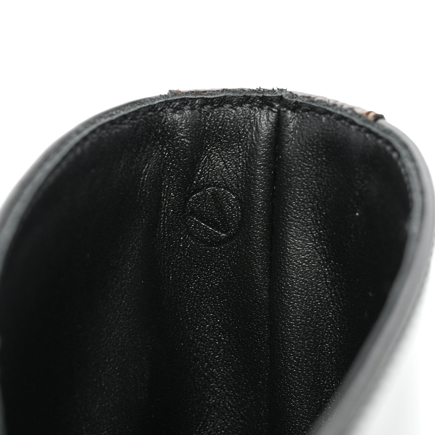 Calfskin Monogram Flat Ankle Boots 38 Black