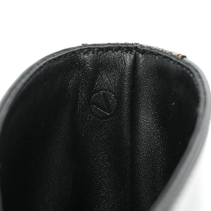 Louis Vuitton Calfskin Monogram Flat Ankle Boots 38 Black 10 of 13