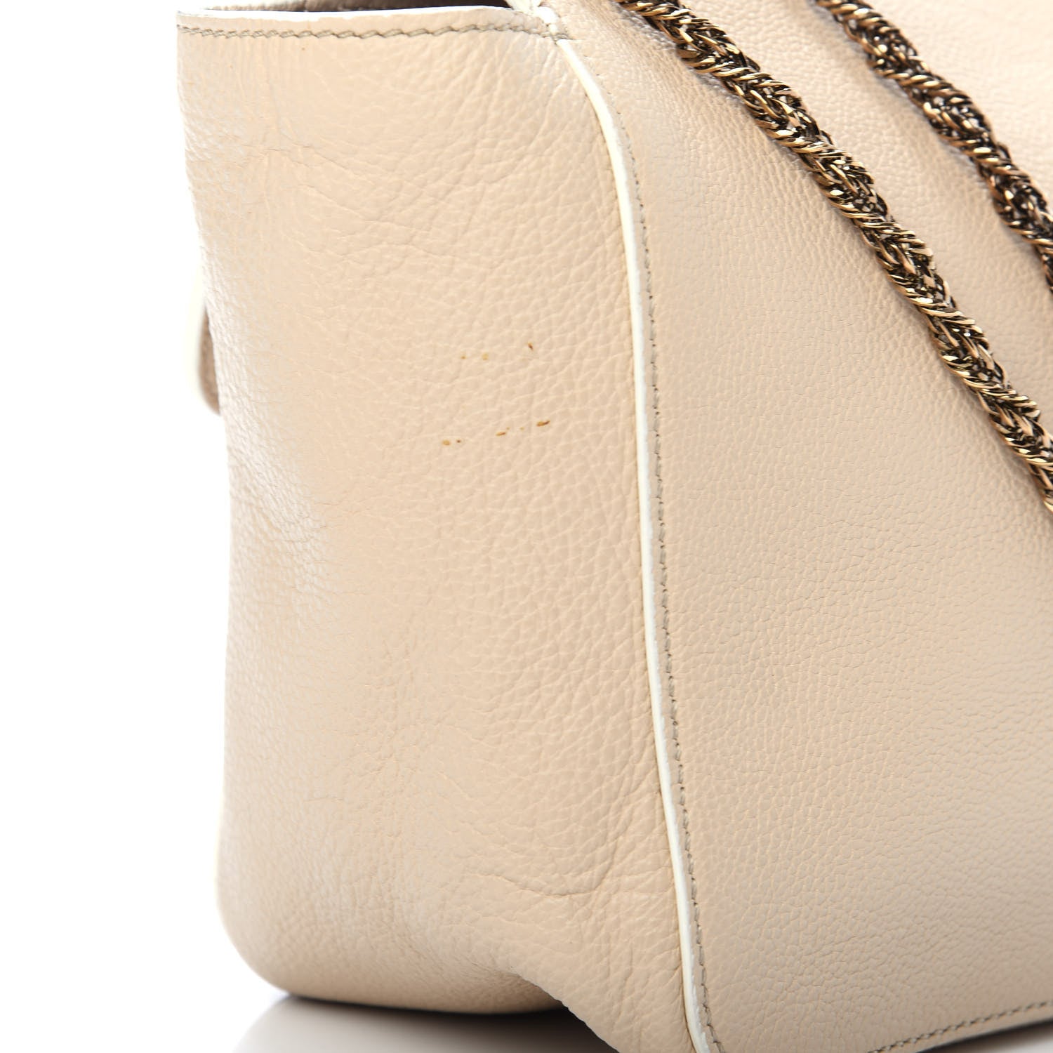 Chloe Goatskin Medium Elsie Shoulder Bag Biscotti Beige 14 of 14
