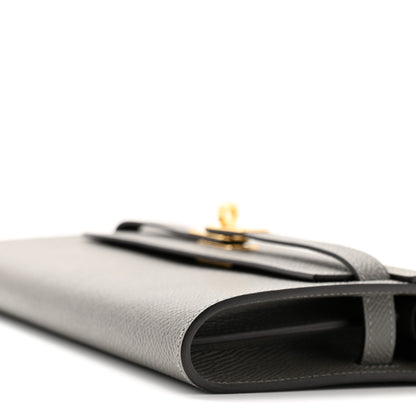 Hermes Epsom Kelly To Go Wallet Gris Meyer 11 of 12