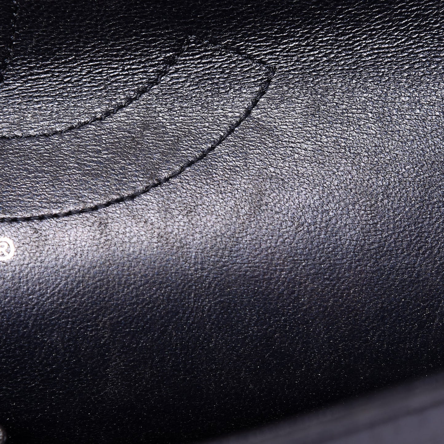 Metallic Calfskin Quilted 2.55 Reissue 227 Flap Dark Navy Blue
