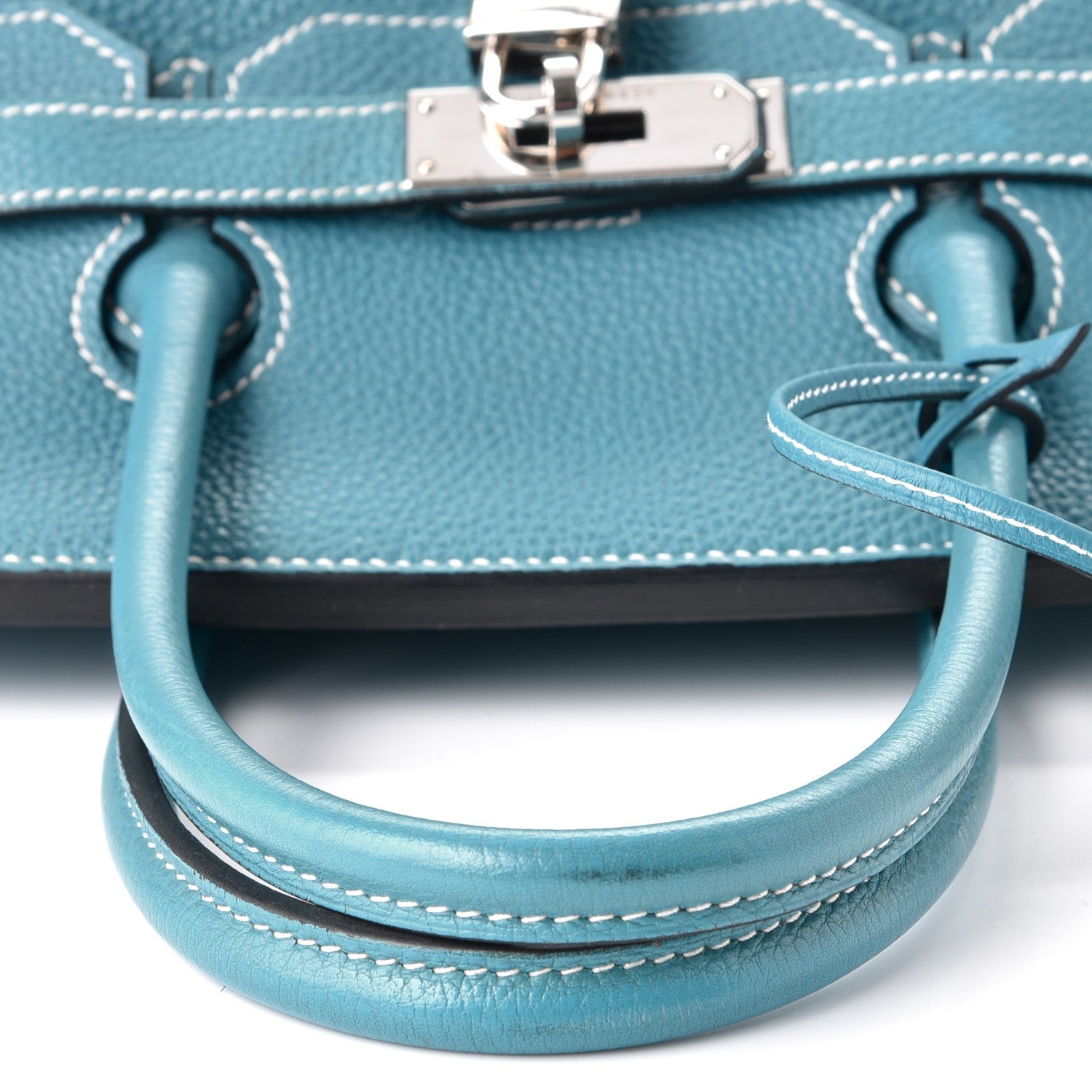 Hermes Togo Birkin 35 Blue Jean 24 of 38