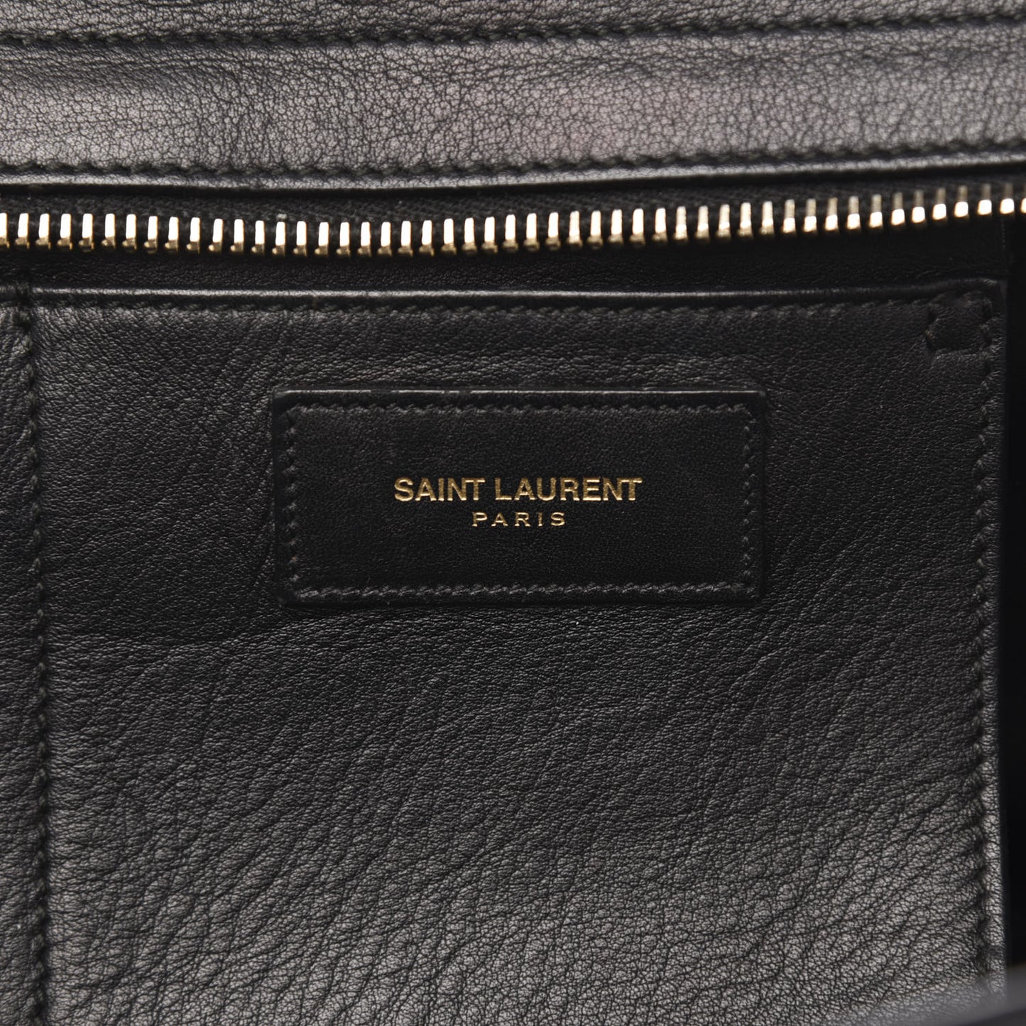 Calfskin Small Classic Y Cabas Black