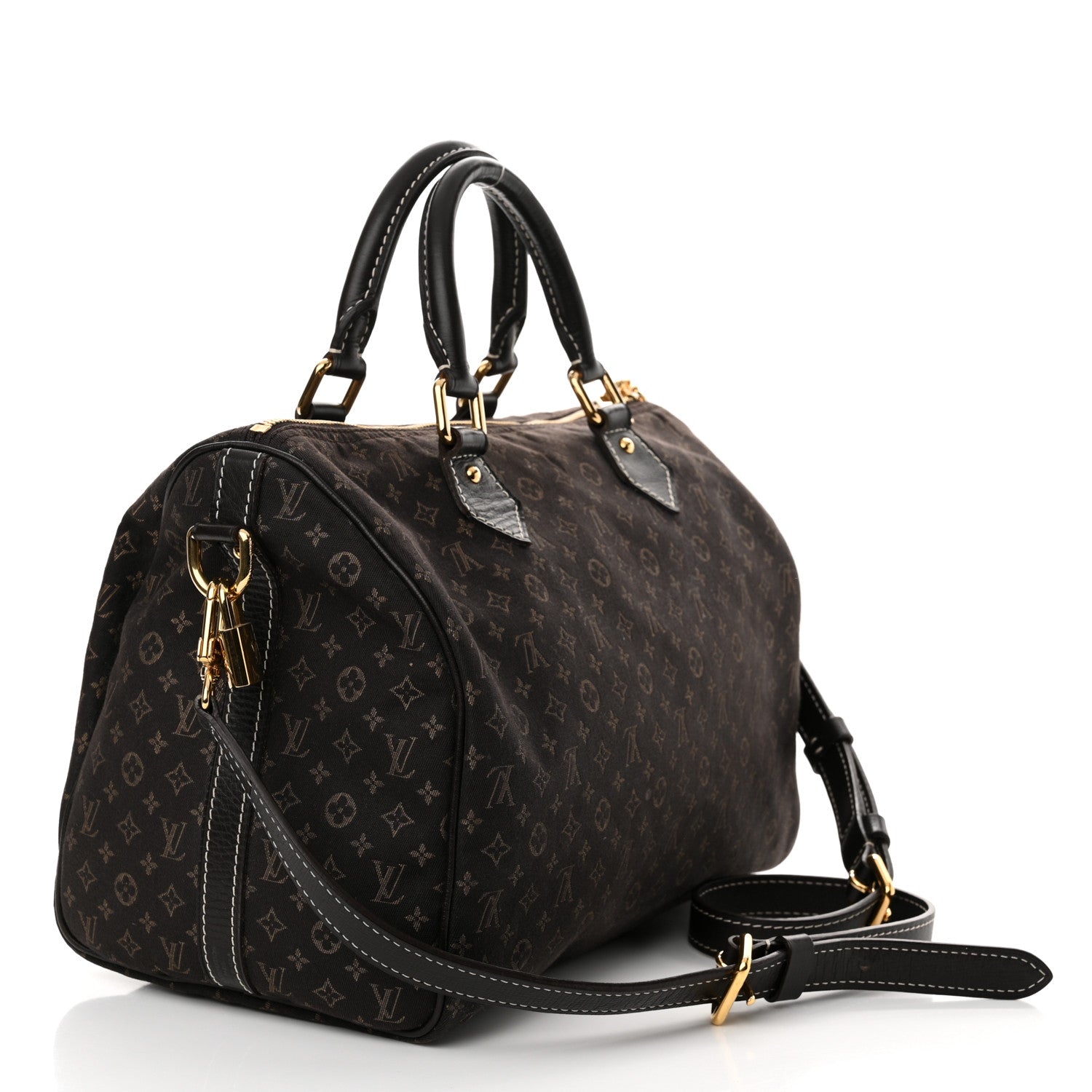 Louis Vuitton Monogram Idylle Speedy Bandouliere 30 Fusain 3 of 11