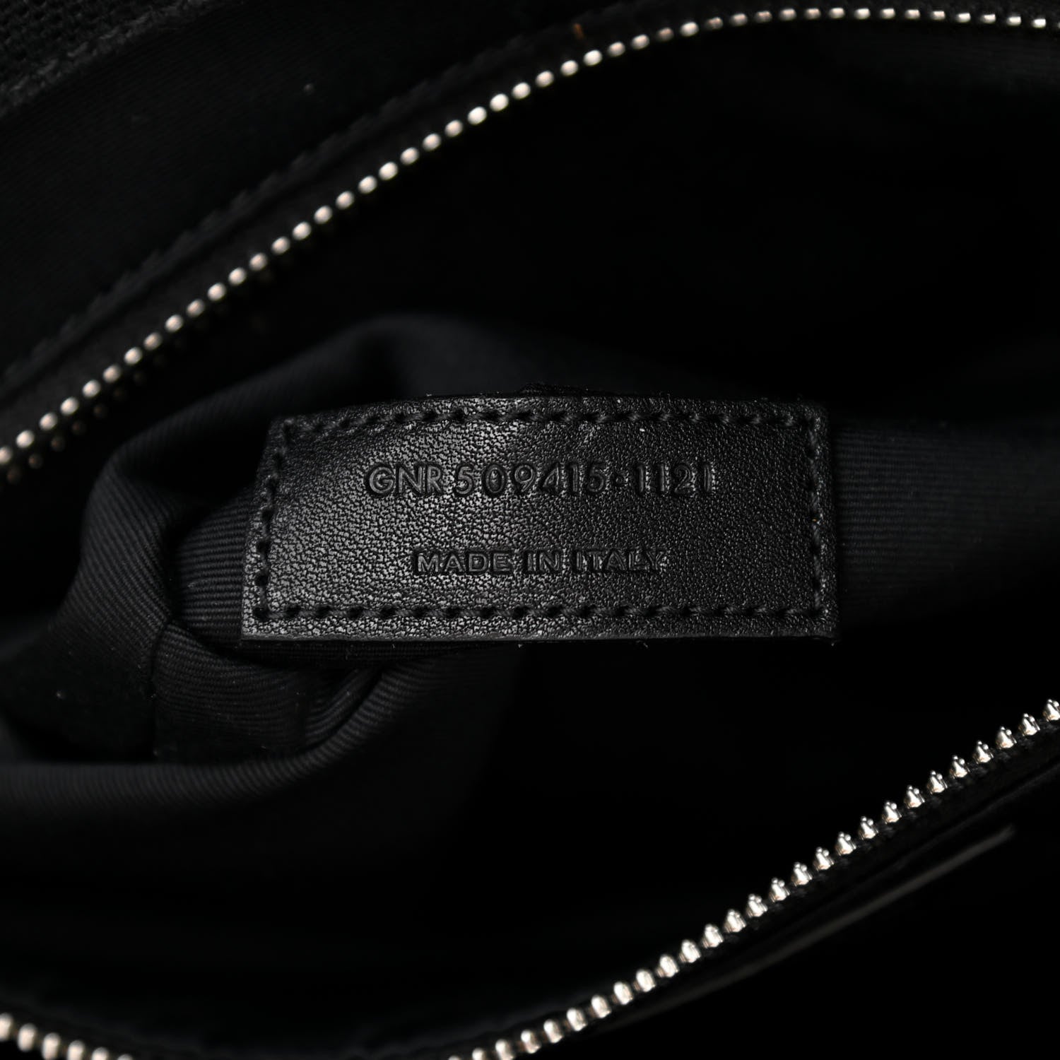 Saint Laurent Raffia Linen Calfskin Rive Gauche Tote Black 7 of 8