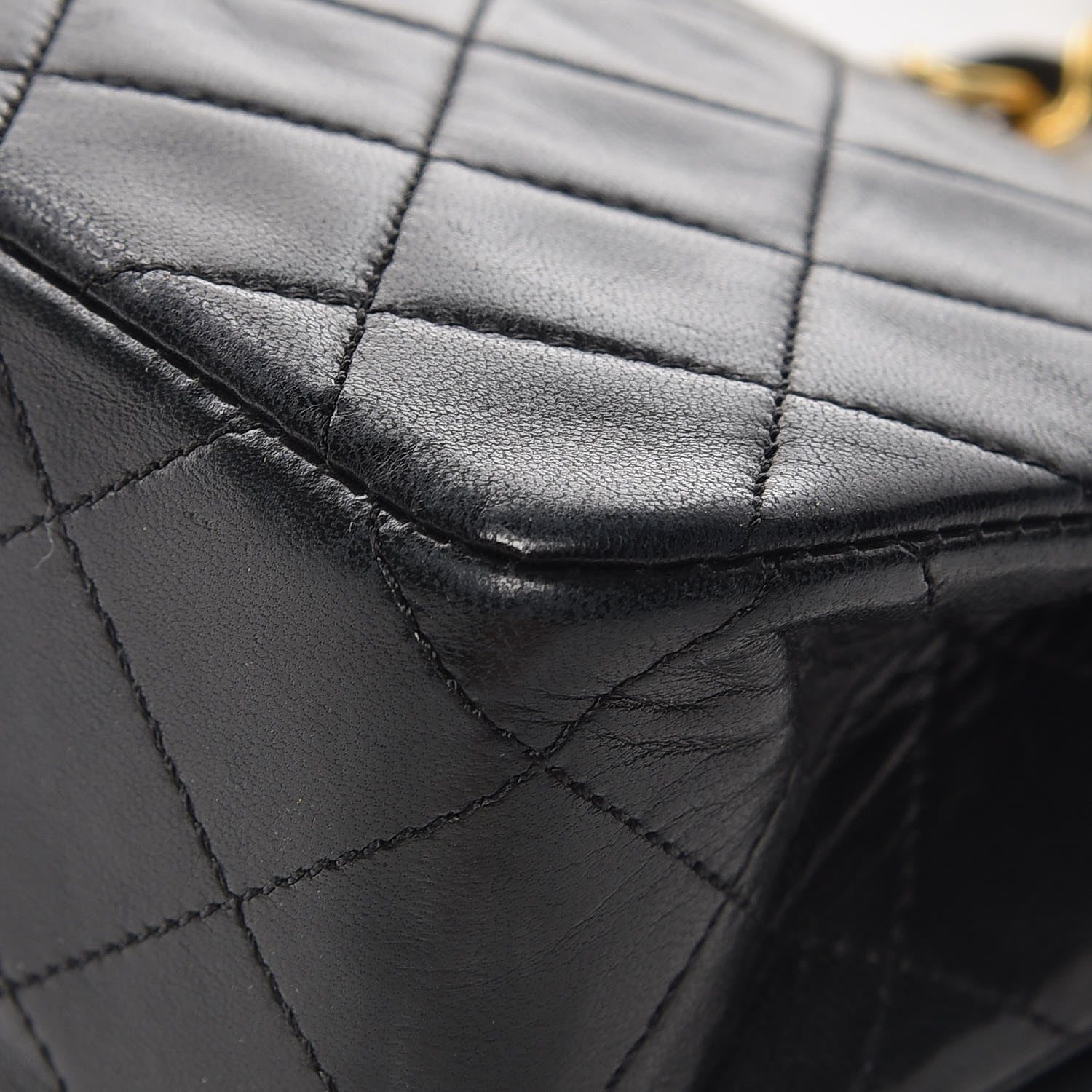 Chanel Lambskin Quilted Mini Flap Black 8 of 17