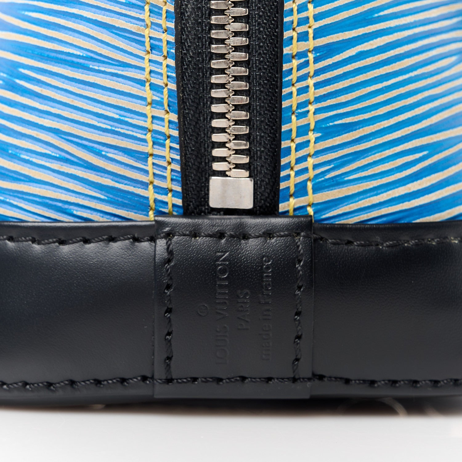 Louis Vuitton Epi Alma BB Denim Light 9 of 12