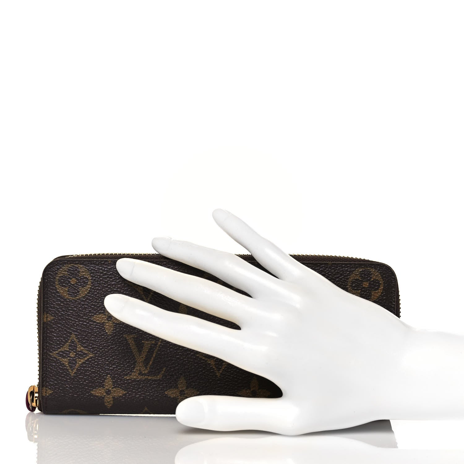 Louis Vuitton Monogram Clemence Wallet Fuchsia 2 of 13