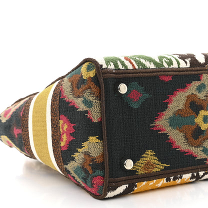 Christian Dior Canvas Embroidered Paisley Medium Lady D-Lite Multicolor 9 of 10