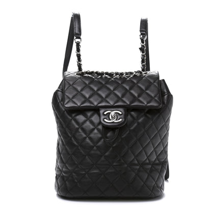 Chanel Lambskin Quilted Small Urban Spirit Backpack Black 1 of 10