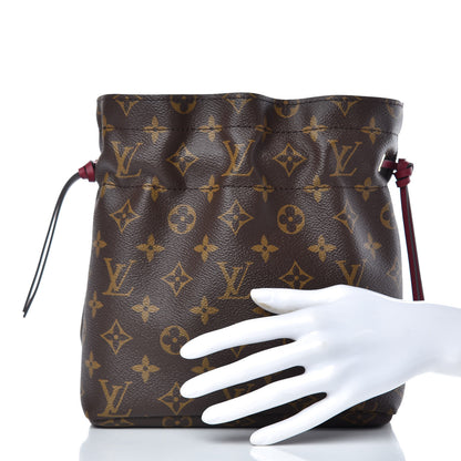 Louis Vuitton Monogram Pouch Noe Fuchsia 2 of 9