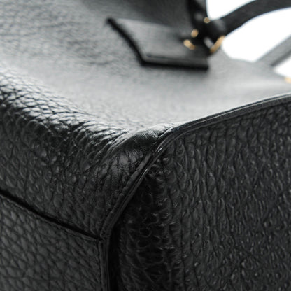 Burberry Heritage Grain Medium Woodbury Tote Black 9 of 10