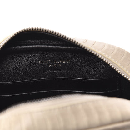 Saint Laurent Elaphe Monogram Blogger Bag Light Cream 5 of 10