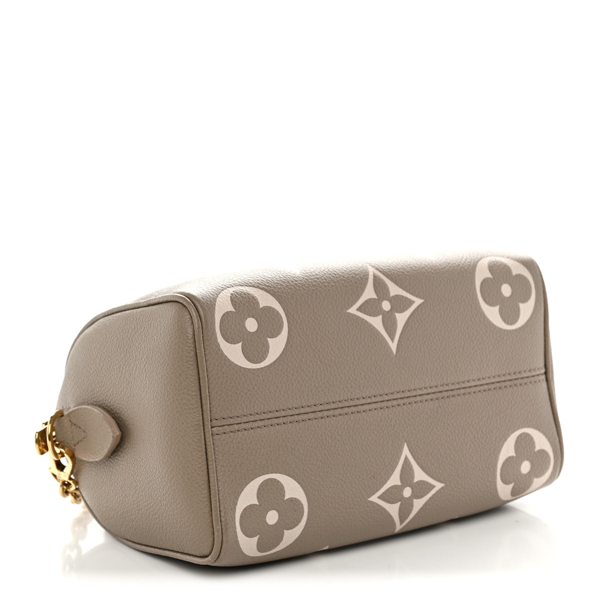 Louis Vuitton Empreinte Monogram Giant Speedy Bandouliere 20 Creme Beige 4 of 10