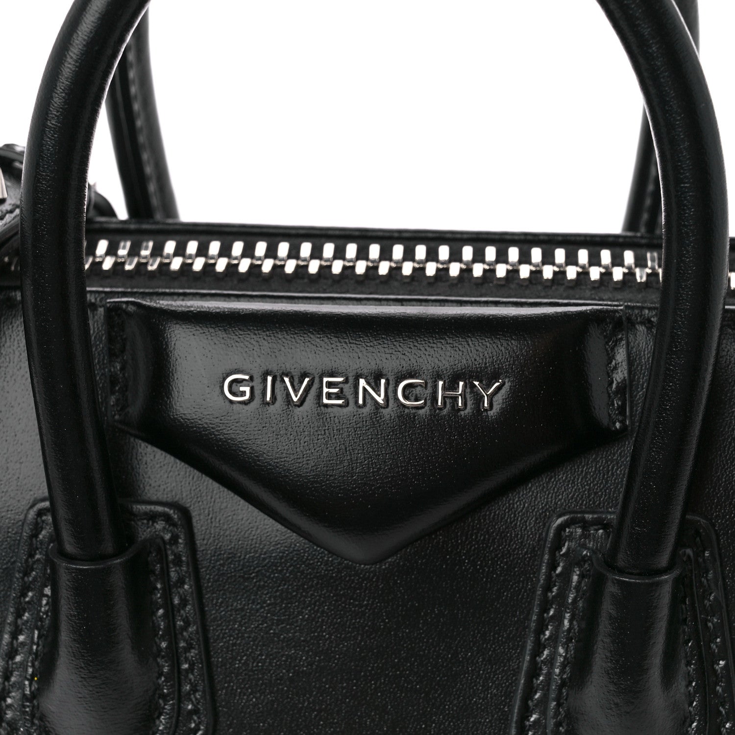 Givenchy Shiny Lord Calfskin Mini Antigona Black 8 of 11