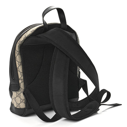 Gucci GG Supreme Monogram Small Eden Day Backpack Black 3 of 9