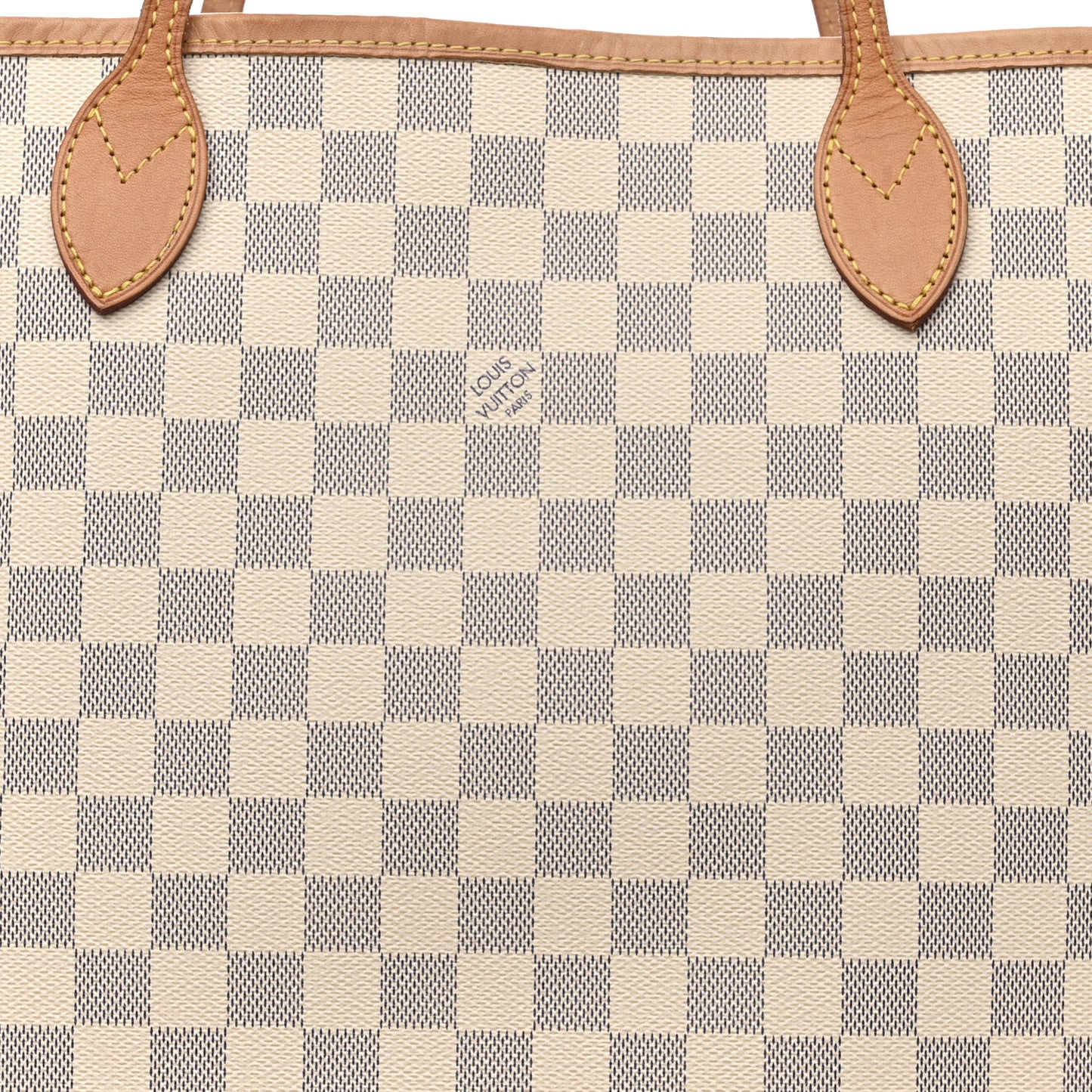 Damier Azur Neo Neverfull MM Rose Ballerine