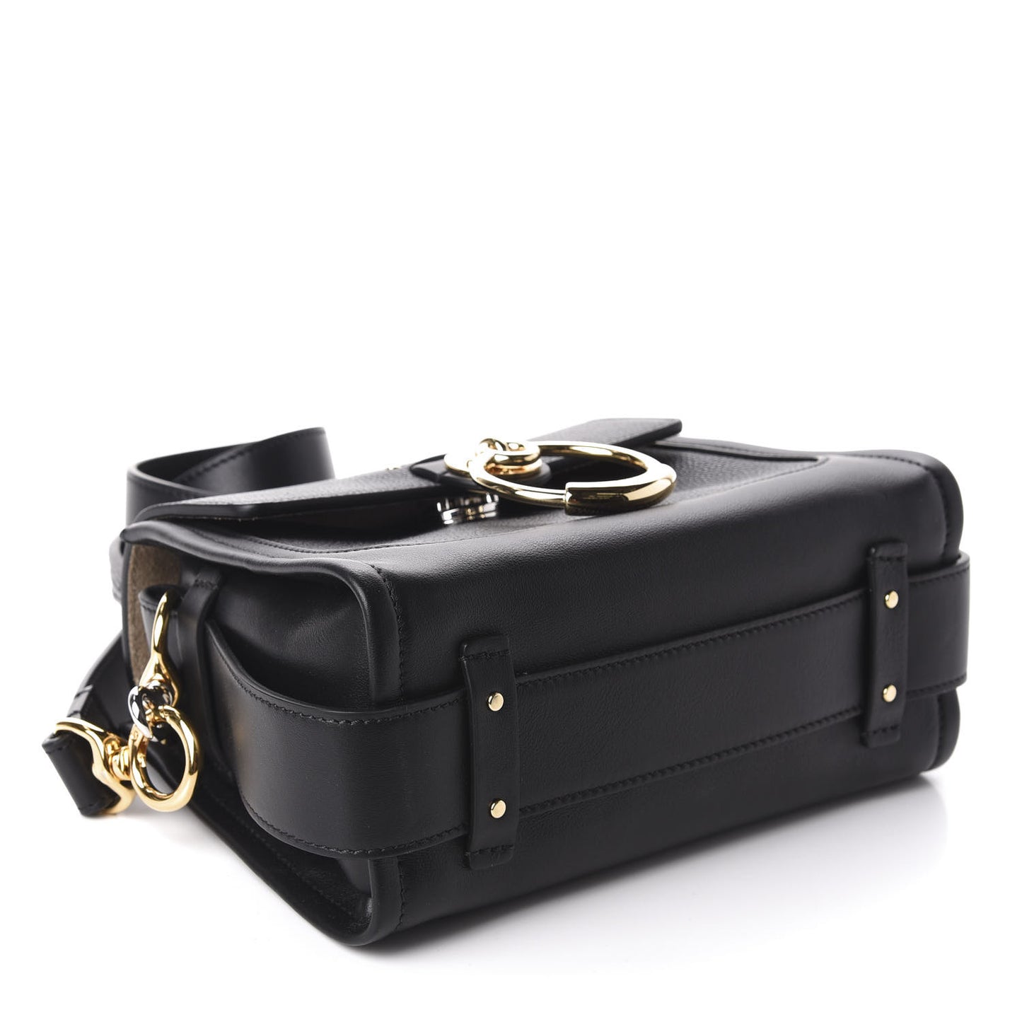 Calfskin Mini Tess Day Bag Black