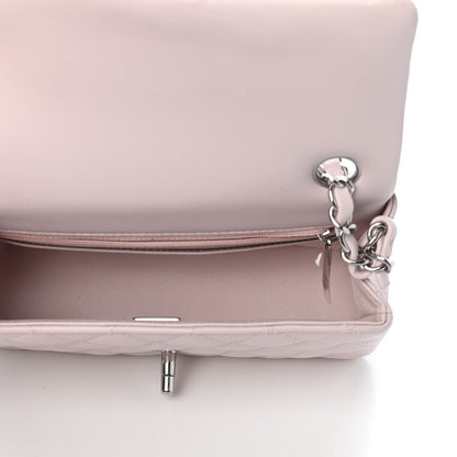 Chanel Lambskin Quilted Mini Rectangular Flap Light Purple 5 of 9
