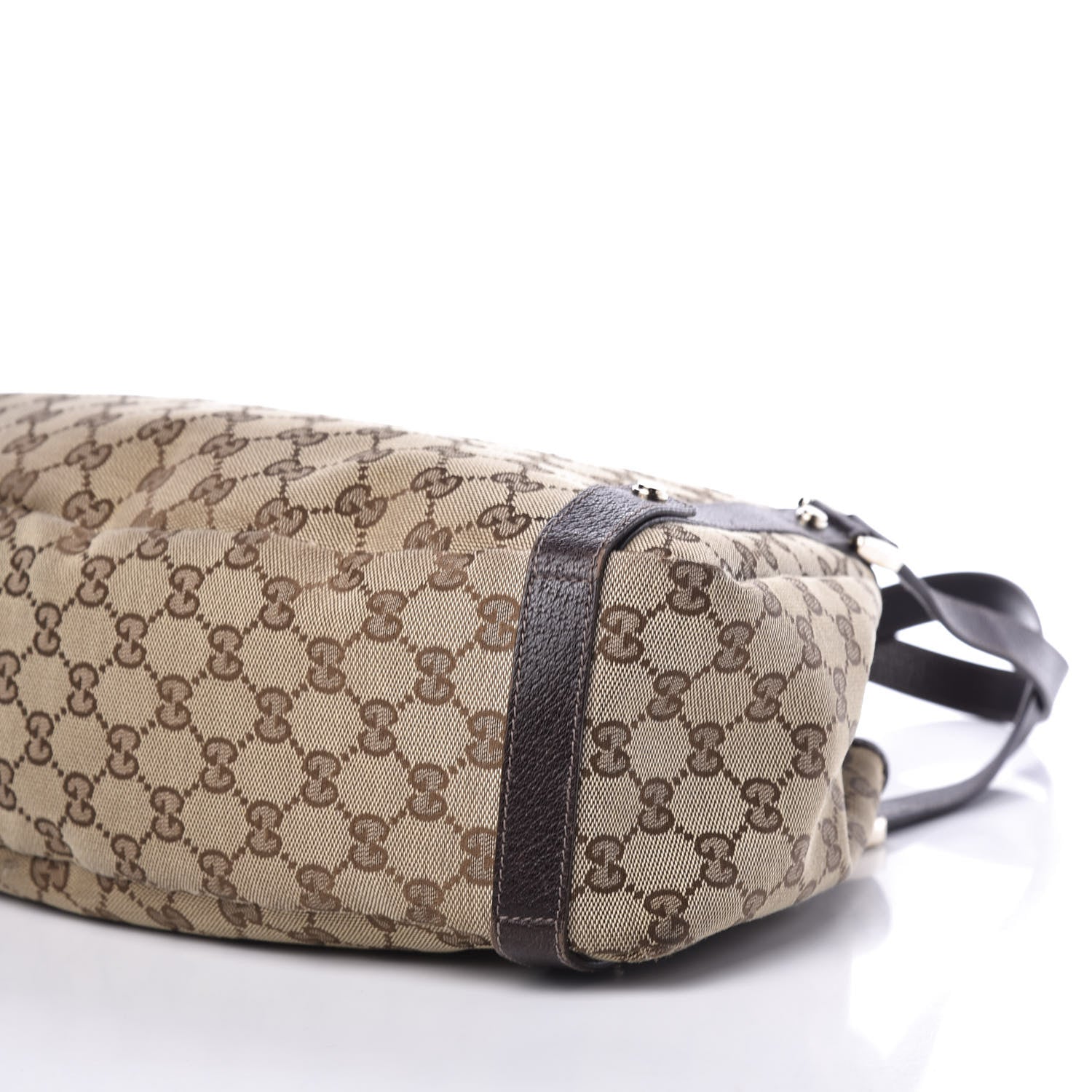 Gucci Monogram Medium Abbey Shoulder Bag Dark Brown 6 of 10