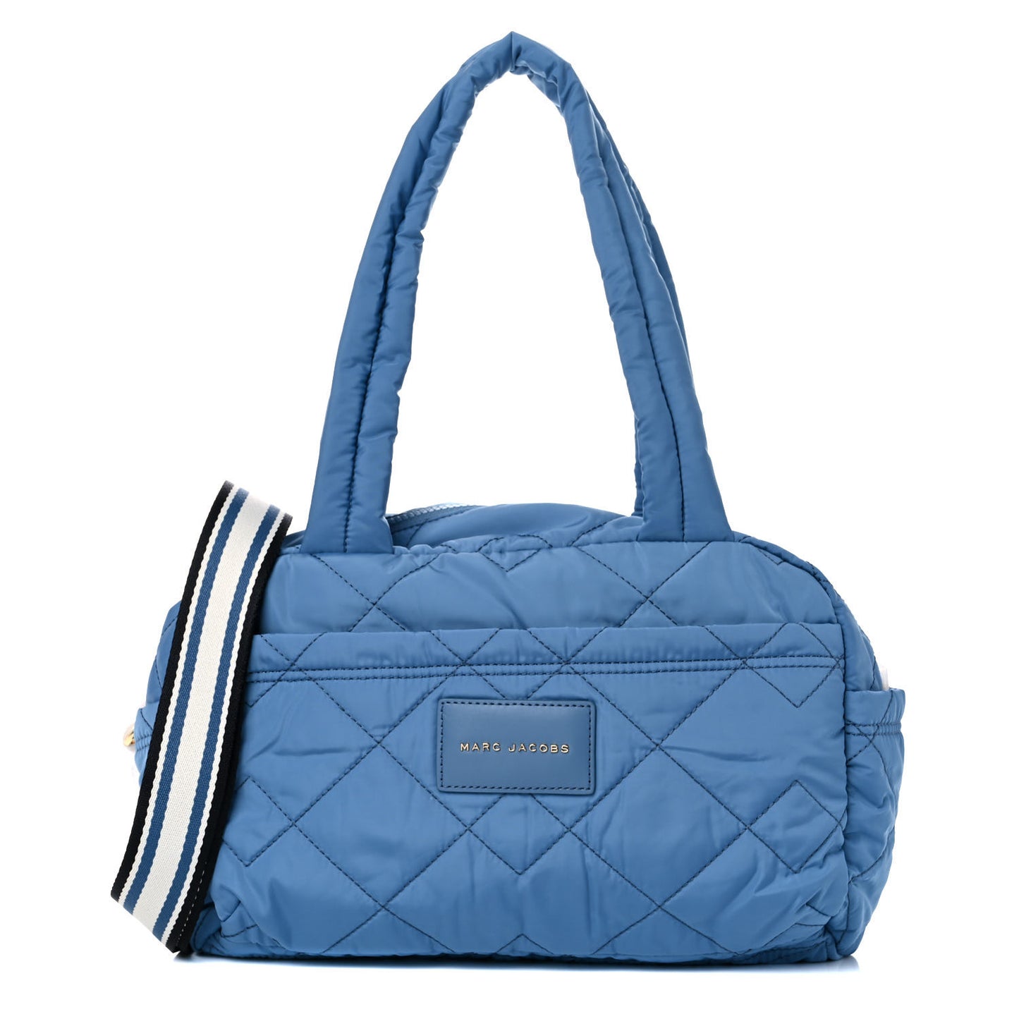 Nylon Quilted Small Weekender Bag Blue Heaven