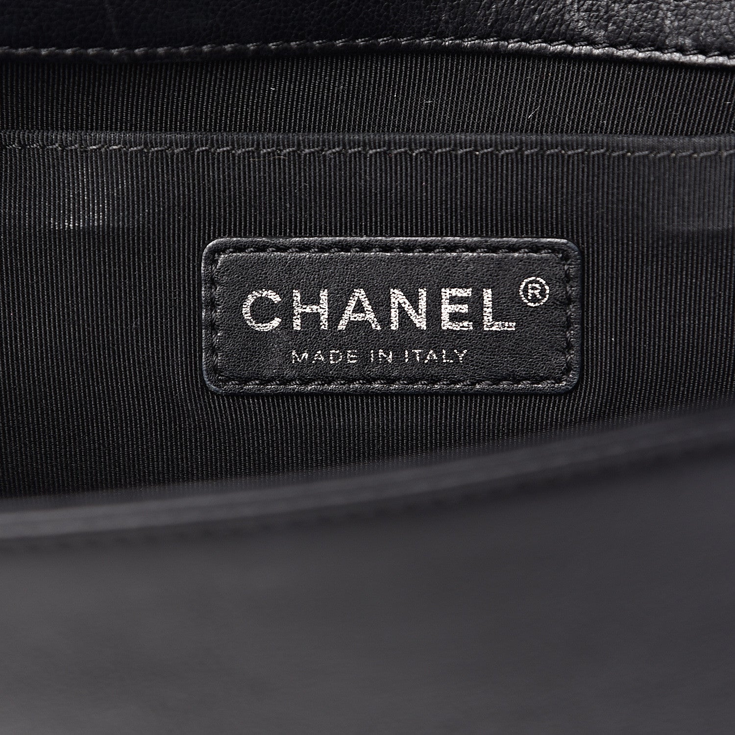 Chanel Calfskin Quilted Medium Boy Flap Black 6 of 16
