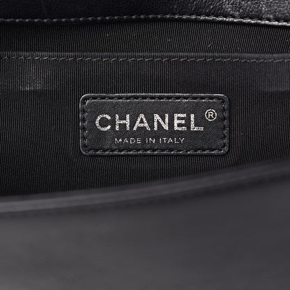 Chanel Calfskin Quilted Medium Boy Flap Black 6 of 16
